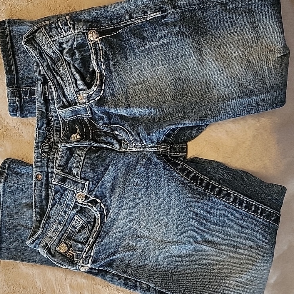Miss Me Denim Bootcut Jeans with Embellished Back Pockets - Picture 3 of 6